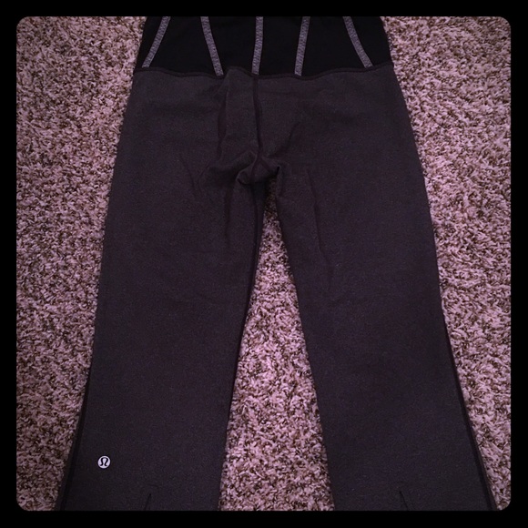 Lululemon guc older gather and crow crops