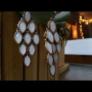 Stone Waterfall Earrings