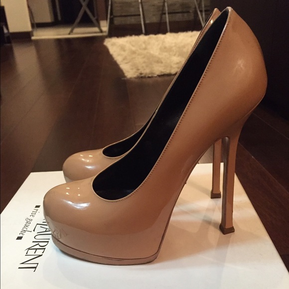 SAINT LAURENT Tribtoo Pump in Patent Leather 37 - Picture 2 of 4