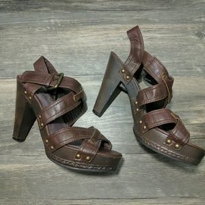 Brown Maddengirl Sandals