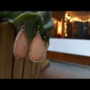 Beautiful teardrop earrings