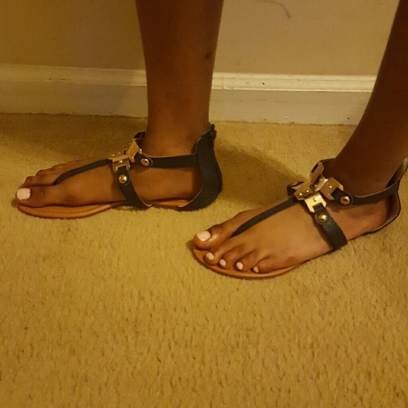 Navy Blue Sandal