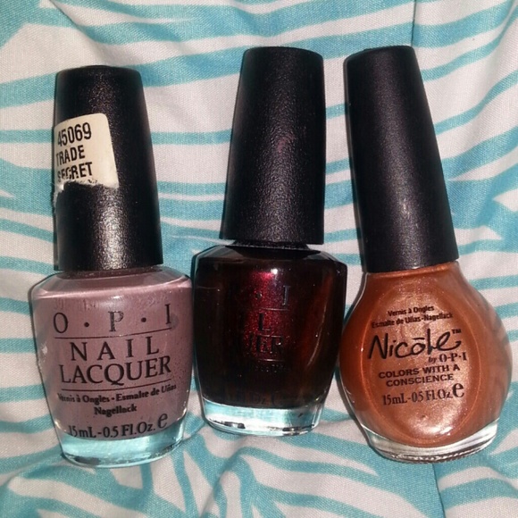OPI  and Nicole OPI nailpolish