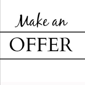 Will accept reasonable offers ☺️☺️