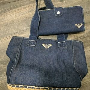 Roxy purse and matching wallet