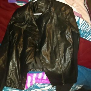 Leather jacket