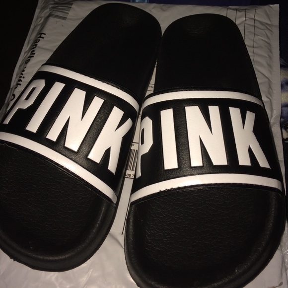 BRAND NEW PINK SLIDES SANDALS