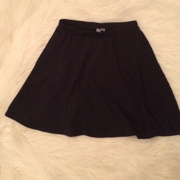 black circle skirt