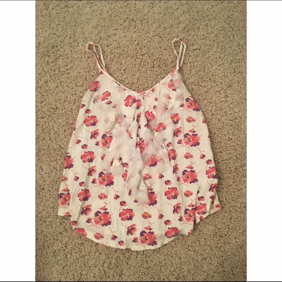 Ruffled tank
