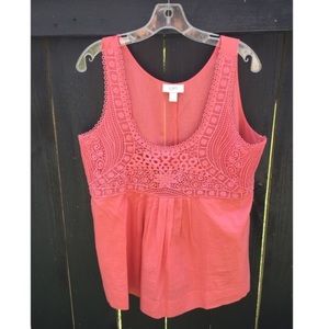 LOFT Crochet Tank