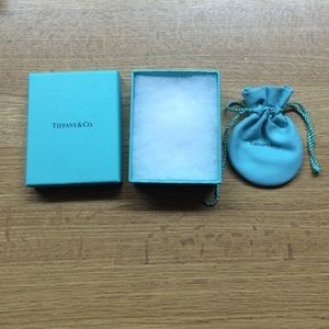 Tiffany box and bag