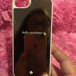 Kate spade reflective phone case