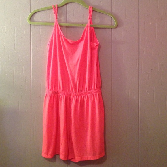 Pink romper