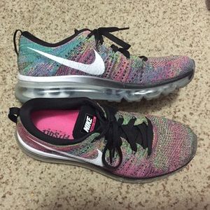 Nike Flyknit MAX MULTI COLOR/RARE!!