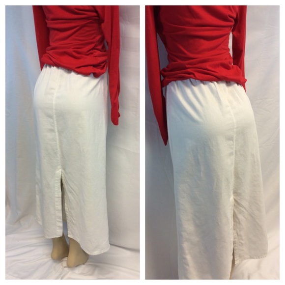 HOT COTTON BY MARC WARE MAXI SKIRT - Picture 2 of 4