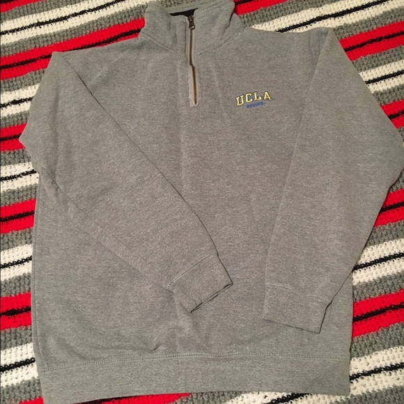 UCLA half zip sweatshirt