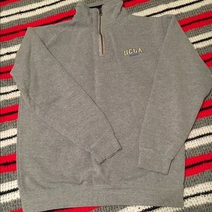UCLA half zip sweatshirt