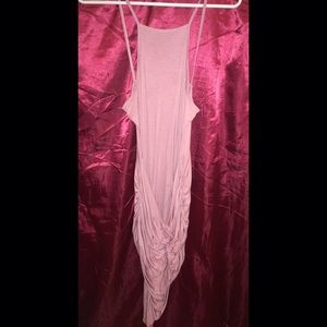 Light Pink high low dress