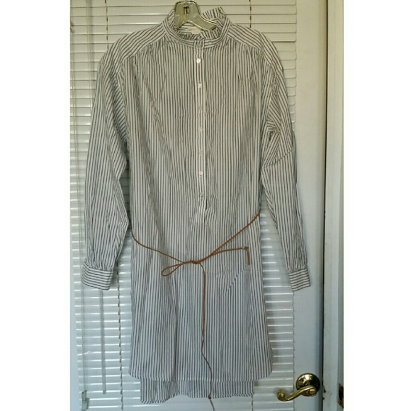 H&M Shirt Dress New With Tags button down size 6