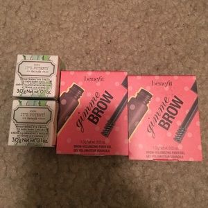 Benifit eye balm and gimme brow