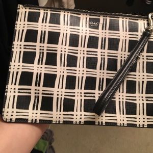 Coach large wristlet