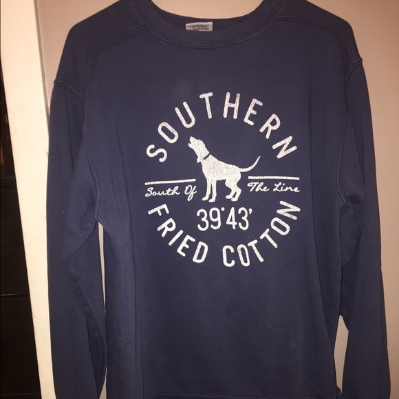 Southern fried cotton sweat shirt