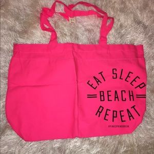 PINK tote bag