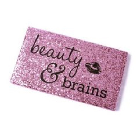 Other - Beauty and Brains Wall Decor