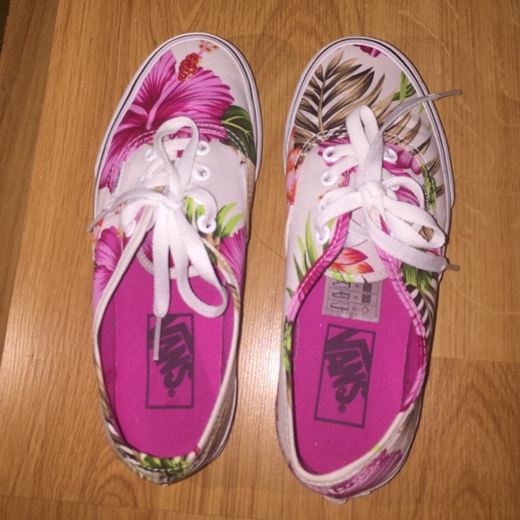 Hawaiian Floral Vans