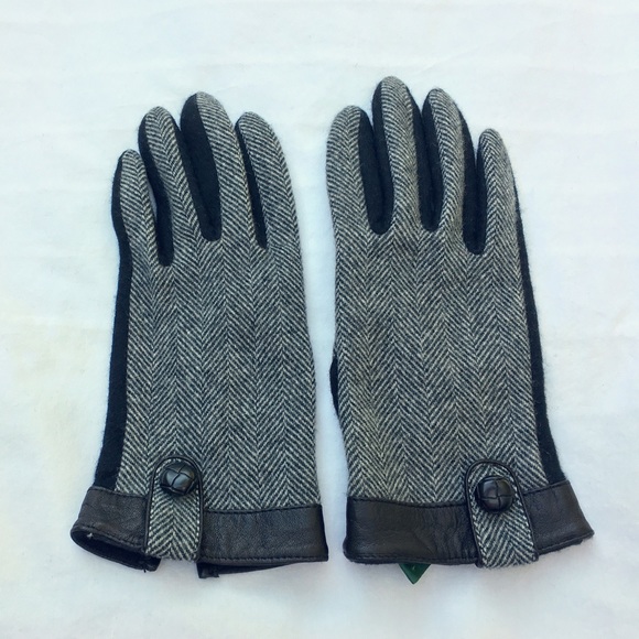 Lauren Ralph Lauren Herringbone Gloves