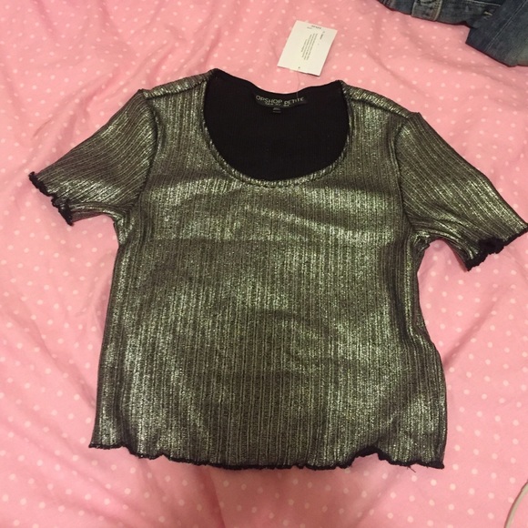 Topshop Petite crop top