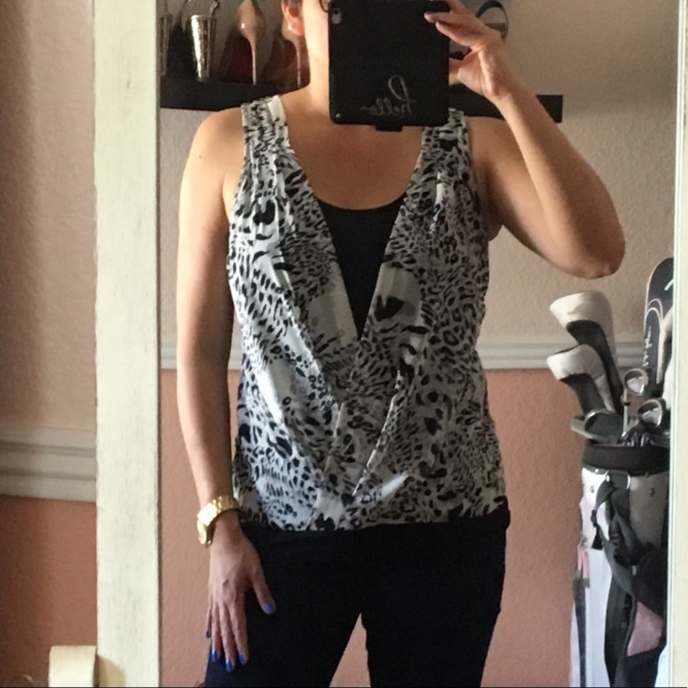 Express white leopard top - Picture 5 of 5