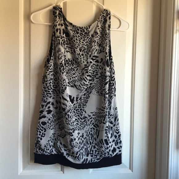 Express white leopard top - Picture 2 of 5