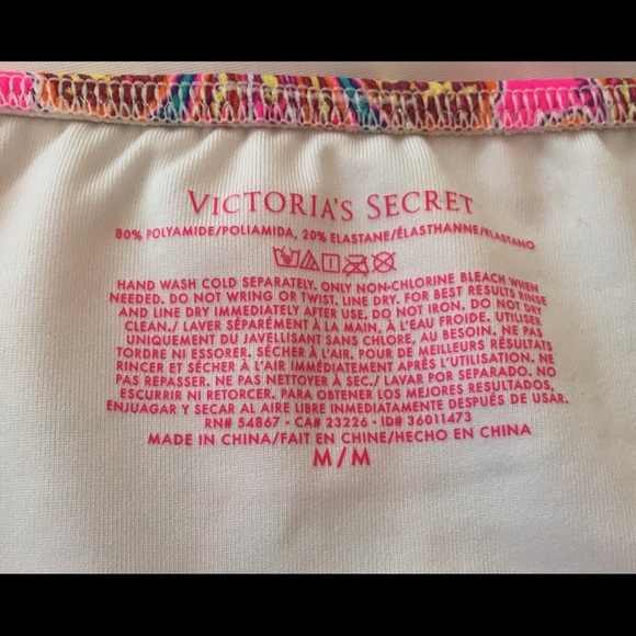 Victoria's Secret white paisley swimsuit - Picture 4 of 4