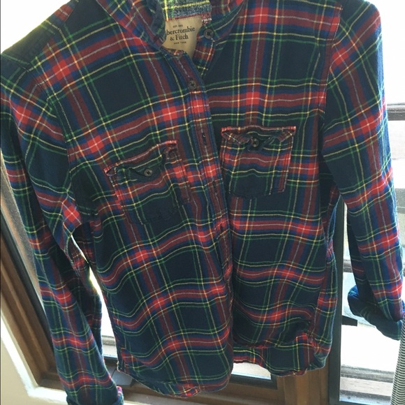 Abercrombie classic flannel. Good quality!
