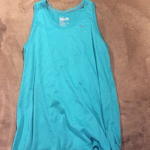 Blue Nike tank