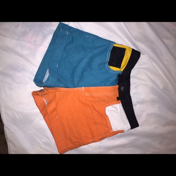 High waist shorts
