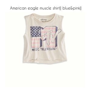 American eagle muscle shirt