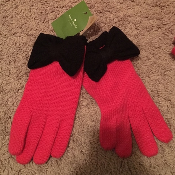 Kate spade bow gloves
