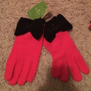 Kate spade bow gloves