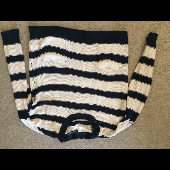 Foreign Exchange Striped Sweater - Picture 2 of 2