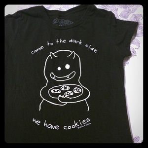 David & Goliath Dark side Glow in the Dark Tee