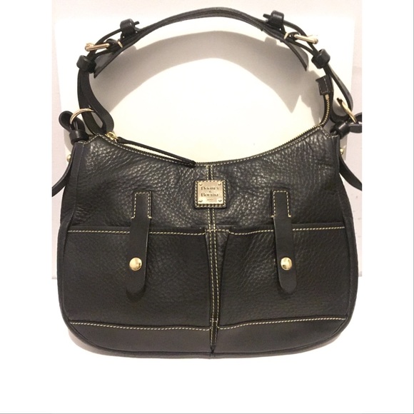 Dooney & Bourke Black Leather Shoulder Bag