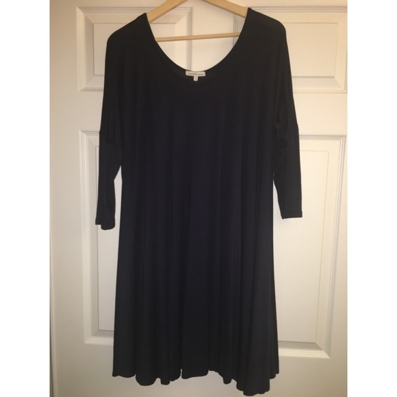 Dark blue dress