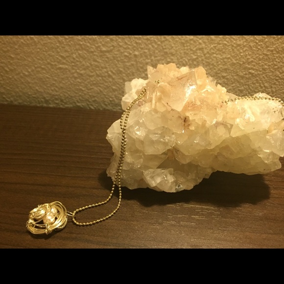 necklace with pears