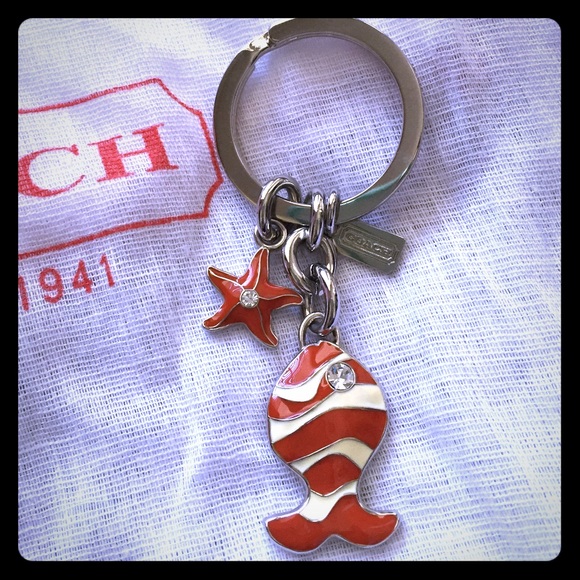 SOLD Alice - Coach Nemo Fish Keychain (NEW)