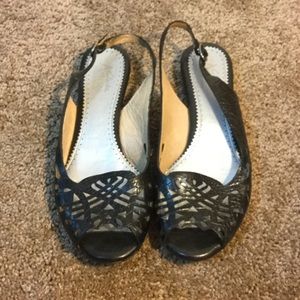 Clarks Comfy black sandals