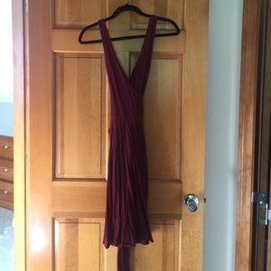 Victoria's Secret Crimson jersey wrap dress. XS