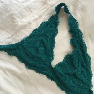 Wet Seal Teal Bralette
