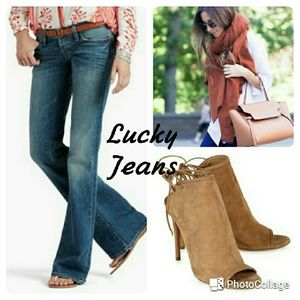 MAKE OFFER Lucky Brand Distressed Jeans